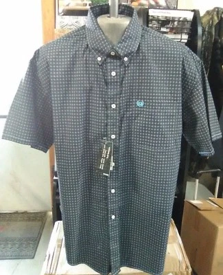 NUEVA Camisa Western Panhandle Slim Rough Stock Para Hombre Botón R1D4430 Foto 1 de 3