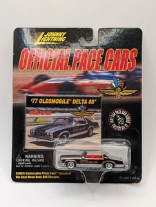 Johnny Lightning - Official Pace Cars,  `77 Oldsmobile Delta 88,  Black, 1999 - Picture 1 of 2