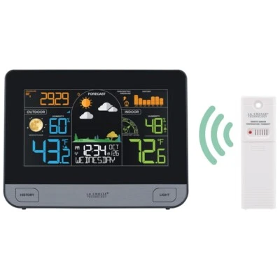 LA Crosse Technology Wireless Color Weather Station with Sensor CA74177 ✅✅✅✅✅✅✅✅