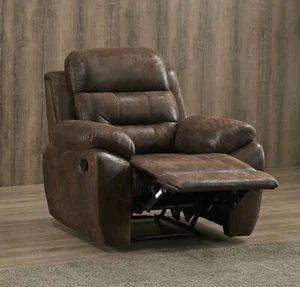 Mikrofaser Fernsehsessel, stilvoller 1-Sitzer für das Wohnzimmer, 5131-1-VF03 - Bild 1 von 16