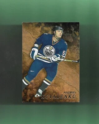 1998-99 Be A Player BAP GOLD # 202 ANDREI KOVALENKO EDMONTON OILERS - Image 1 of 2