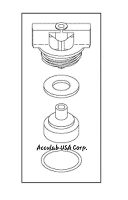 REPLACEMENT PARTS INDUSTRIES RPI ANTI-SYPHON VALVE REPAIR KIT For APOLLO/MIDMARK, Dental-EZ, MIDMARK VPK008