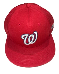Washington Nationals - Team MLB Fitted Baseball Cap/Hat, OC Sports, Q3,Size L/XL - Picture 1 of 4