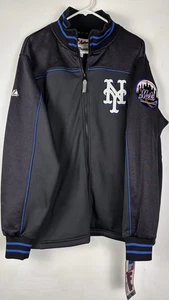 Majestic Authentic New York Mets Road Warrior Jacket Adult Large NWT Vintage - Picture 1 of 10