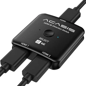 Acasis 4k 60hz Bidirectional HDMI 2.1 KVM Switch/Splitter 2 in 1 Out - Picture 1 of 7