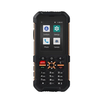 RugGear RG170 2.4" 4G Unlocked Rugged Android Phone 1GB 8GB 2800mAh Black Yellow - Immagine 1 di 3