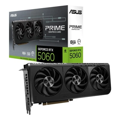 Asus NVIDIA GeForce RTX 5060 Graphic Card - 8 GB GDDR7 (prime-rtx5060-8g) - Image 1 of 4