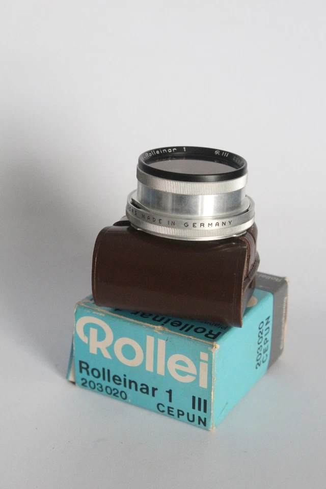 ROLLEI- Rollenar 1 pour ROLLEIFLEX (6X6)  OBJECTIF  PLANAR  75/3.5 - Photo 1/1