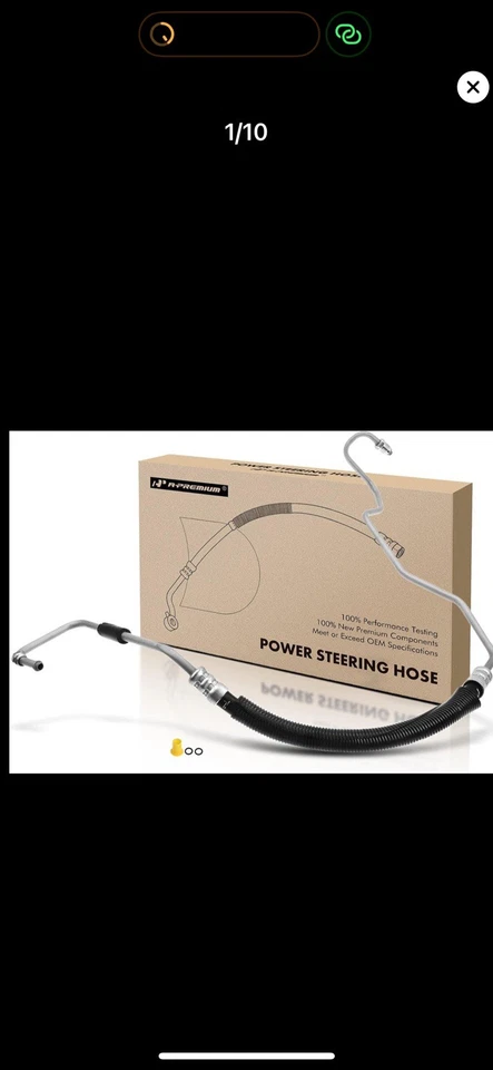 Manguera de dirección asistida A-premium, Chevy Silverado, GMC Sierra 2500/3500 HD Foto 1 de 4