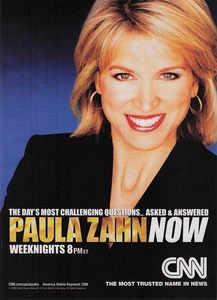 PAULA ZAHN Now CNN 2003 Magazine Page Photo Print Ad Pinup Poster Anchor News - Picture 1 of 1