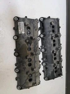 2016-24 DODGE SRT 6.4L R/T SCAT PACK  ENGINE VALVE COVER Pair - Picture 1 of 6