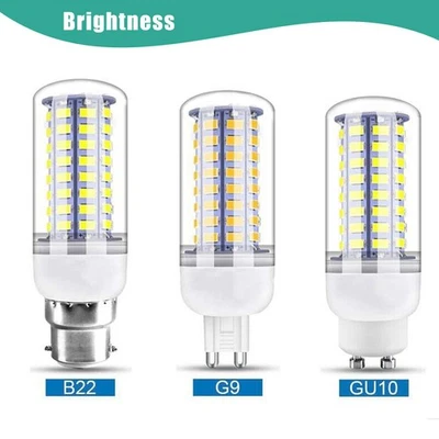 LED Birne G9 GU10 B22 7W 12W 15W 20W 25W Mais Lampe SMD Leuchtmittel Licht - Bild 1 von 4