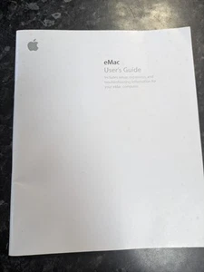 Vintage Apple Emac Benutzerhandbuch Bedienungsanleitung Buch - Bild 1 von 5