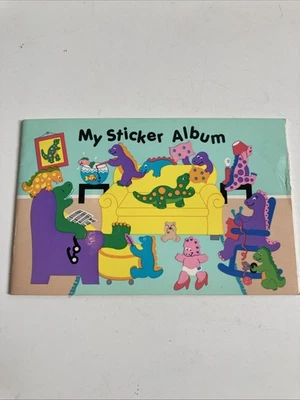 Vintage Sandylion 1993 Canada Sticker Album Dinosaur Family Multicolored - Image 1 of 4