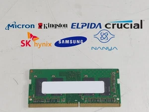 Lot of 2 Major Brand 4 GB PC4-19200 (DDR4-2400) 1Rx16 1.2V DDR4 Laptop RAM - Picture 1 of 6