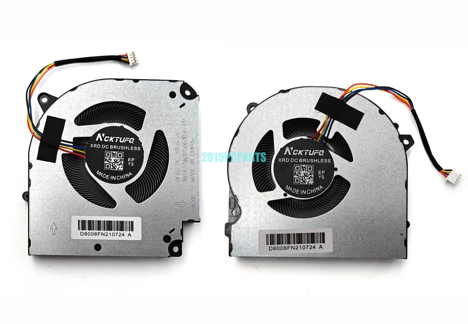 New Clevo NH70RAQ NH70RC NH70RD NH70RHQ NH77DC NH77DDW NH77DP CPU / GPU Fan - Image 1 of 1