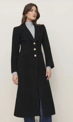 Abrigo Reformation Eden cintura cortada talla grande para mujer Foto 1 de 4