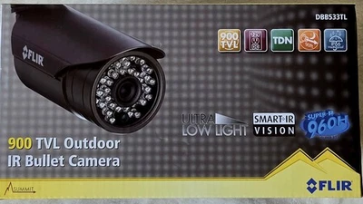 NUEVA CÁMARA FLIR DBB533TL 900TVL 960H exterior IR ZOOM VARIFOCAL Foto 1 de 4