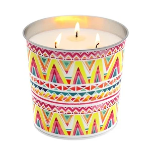 Natural Citronella Soy Candle Infused with Lemongrass, Fun Gift for Outdoor I... - Picture 1 of 7