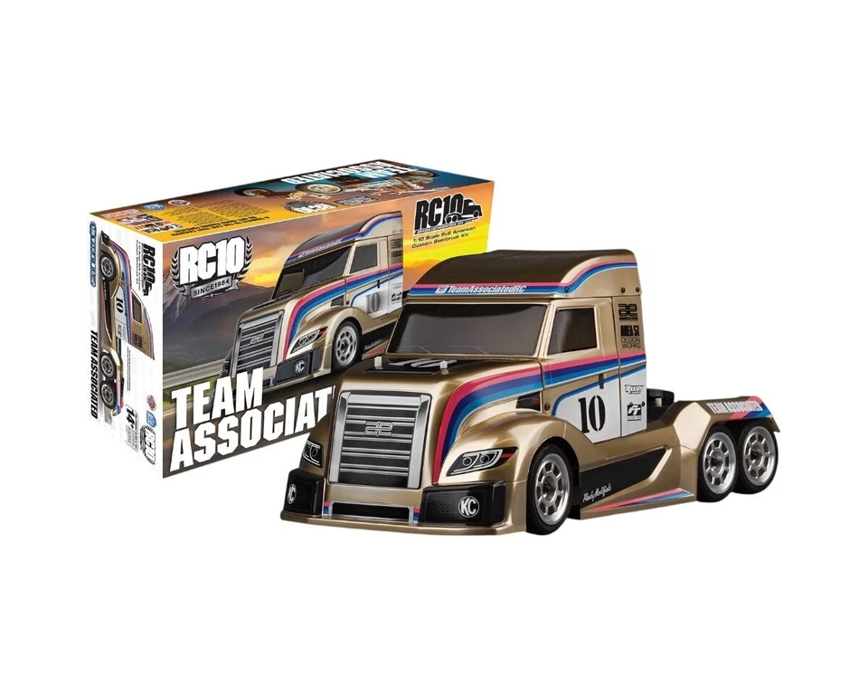Team Associated RC10 6x6 American Custom Semitruck Metallic Gold Edition Kit ASC - Bild 1 von 1
