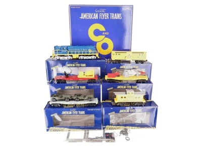 American Flyer 6-49624 S Chesapeake & Ohio 1959 GP-7 Defender Diesel Train Set - Image 1 of 4