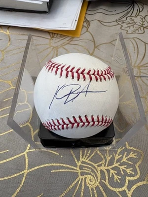Kris Bryant autograph baseball; Sports Memorabilia Cert of Authenticity - Image 1 of 3