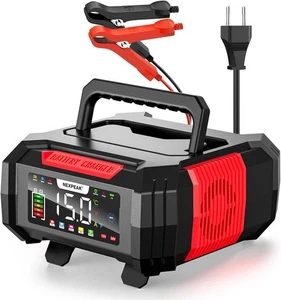 NC315 15A Autobatterie Ladegerät, 12V 24V LiFePO4 Blei-Säure Tragbares Autobatte - Bild 1 von 7