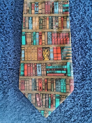 100% Silk Necktie - Eagles Wings, others listed combine shipping, Excellent - Image 1 of 3