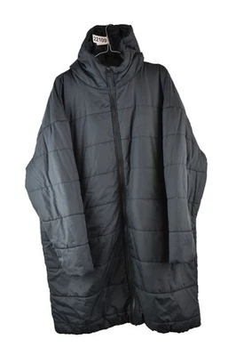 NIKE Black Padded Coat size XL Womens Oversized Long Puffer Jacket Casual - Image 1 of 4