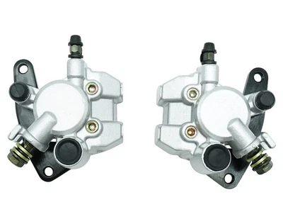 Front Left Right Brake Calipers for Suzuki Eiger 400 500 Ozark 250 Quadsport ... Foto 1 de 4