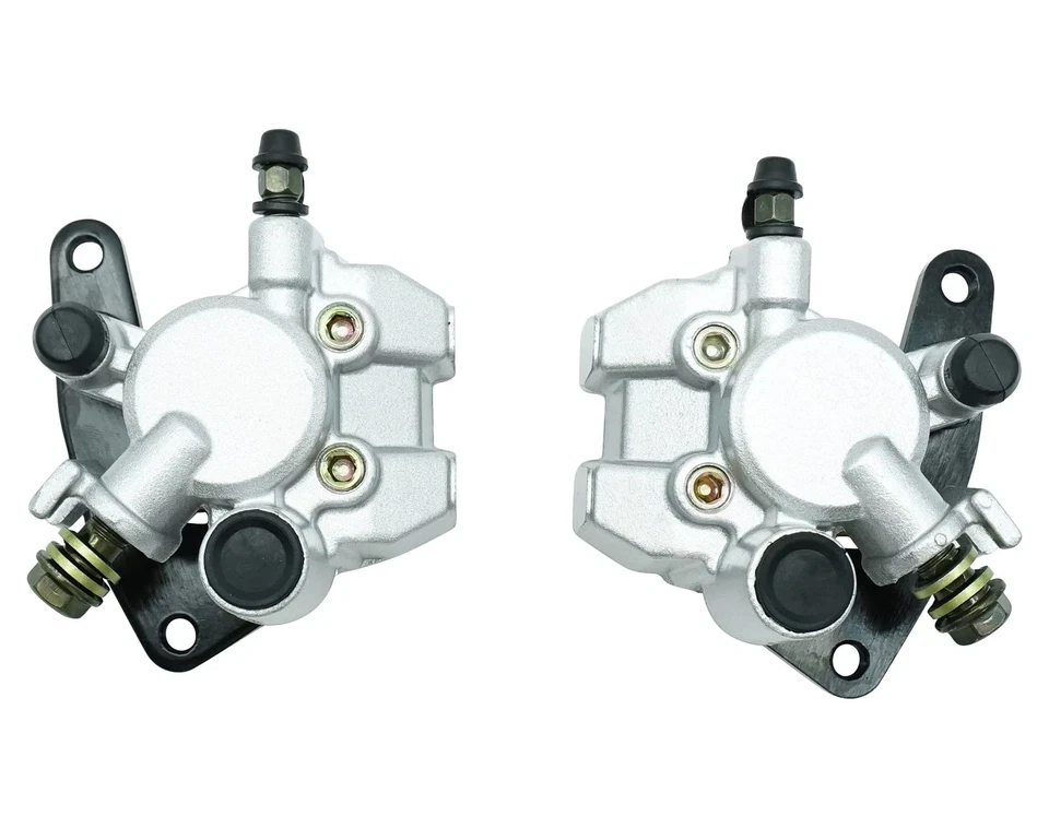 Front Left Right Brake Calipers for Suzuki Eiger 400 500 Ozark 250 Quadsport ... Foto 1 de 4