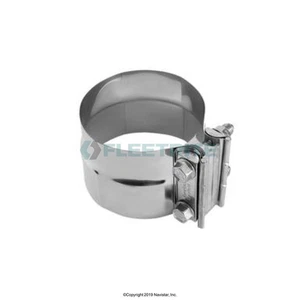 case of 10 FLTXC25PLA FLEETRITE NAVISTAR EXHAUST 2.5 INCH BAND CLAMP F1 - Picture 1 of 1