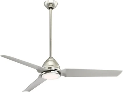 Minka Aire F753L-PN Java 54" INDOOR LED Ceiling Fan Polished Nickel with Remote - Image 1 of 3