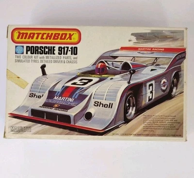 1974 Matchbox 1/32 Martini Porsche 917-10 Model Kit - Image 1 of 4