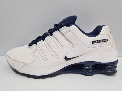 Nike Shox NZ   weiß dunkelblau   Gr.45 - Bild 1 von 4