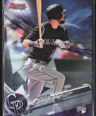 2017 Bowman's Best #11 David Dahl - Image 1 of 2
