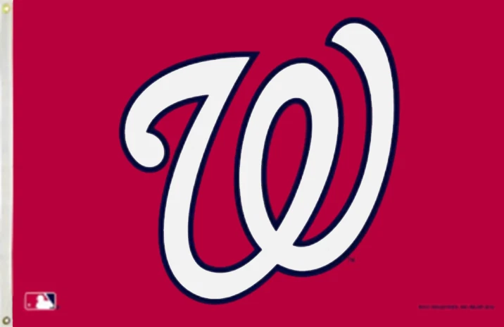 MLB Washington Nationals 3`X5` Heavy Duty  Flag - Image 1 of 1