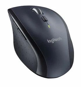 Logitech Marathon M705 Wireless Mouse - Black - Picture 1 of 4