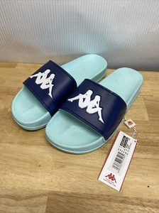 KAPPA AUTHENTIC ADAM 2 SLIDES Blue SZ 8 US - Picture 1 of 5