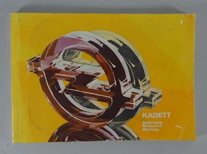 Instrucciones Servicio / Manual Opel Kadett D Stand 06/1981 - Imagen 1 de 2