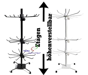 Verkaufsständer Hakenständer Präsentationsständer Metall 360 Grad Drehbarkei - Bild 1 von 14