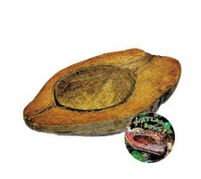 Tropical Reptile Terrarium Real pet coconut Bowl
