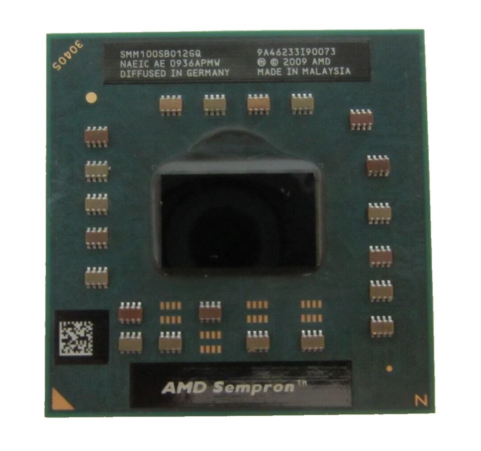 AMD Sempron M100 SMM100SBO12GQ Mobile CPU Processor Socket S1 638pin 2.0GHz - Image 1 of 1