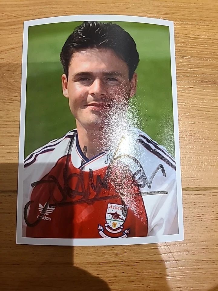 Andrers Limpar Arsenal Genuine Hand Signed 7x5 photo  Autograph - Image 1 of 1