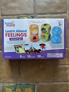 Hand2mind Learn About Feelings Set, Social Skills Games for Kids, Social Emotion - Picture 1 of 2