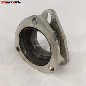 3" to 2.5" I.D. 3 Bolt Flange Exhaust Muffler Pipe Extension Flange Mild Steel - Picture 1 of 11