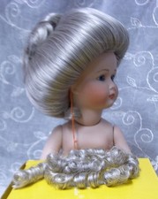 Monique Doll Wig "Gibson" Size 12-13 Color Salt & Pepper - Classic Doll Style!