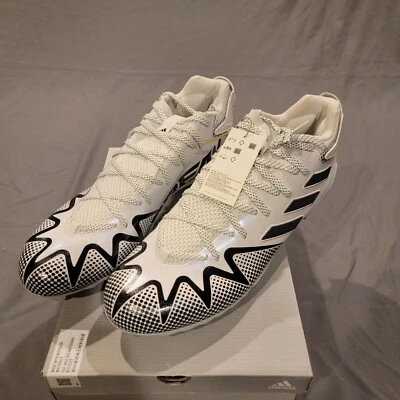 (SZ 15) Adidas Freak 22 Team Football Cleats White Black GX4066 Men’s N.I.B - Image 1 of 4