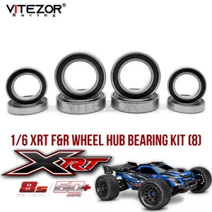 8 pz kit cuscinetti mozzo asse F&R 5196 A per camion da corsa Traxxas 1/6 XRT 8S 78086-4 RC - Foto 1 di 10