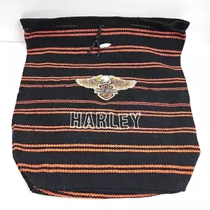 Harley Davidson Motor Cycles Bolso de Mano Grande Boho Vacaciones Mochila Cartera - Imagen 1 de 6